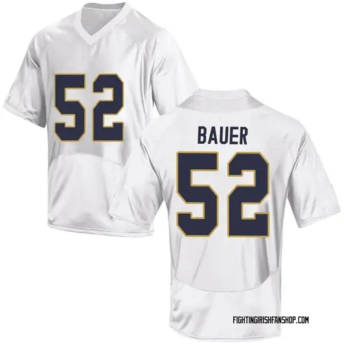 Men S Under Armour Bo Bauer Notre Dame Fighting Irish Replica