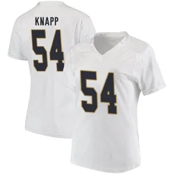 Women's Under Armour Anthonie Knapp Notre Dame Fighting Irish Game White Football College Jersey