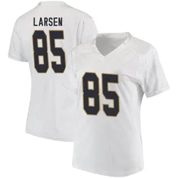 Women's Under Armour Jack Larsen Notre Dame Fighting Irish Replica White Football College Jersey