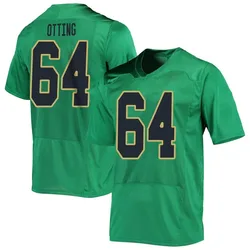 Youth Under Armour Joe Otting Notre Dame Fighting Irish Replica Green Football Jersey